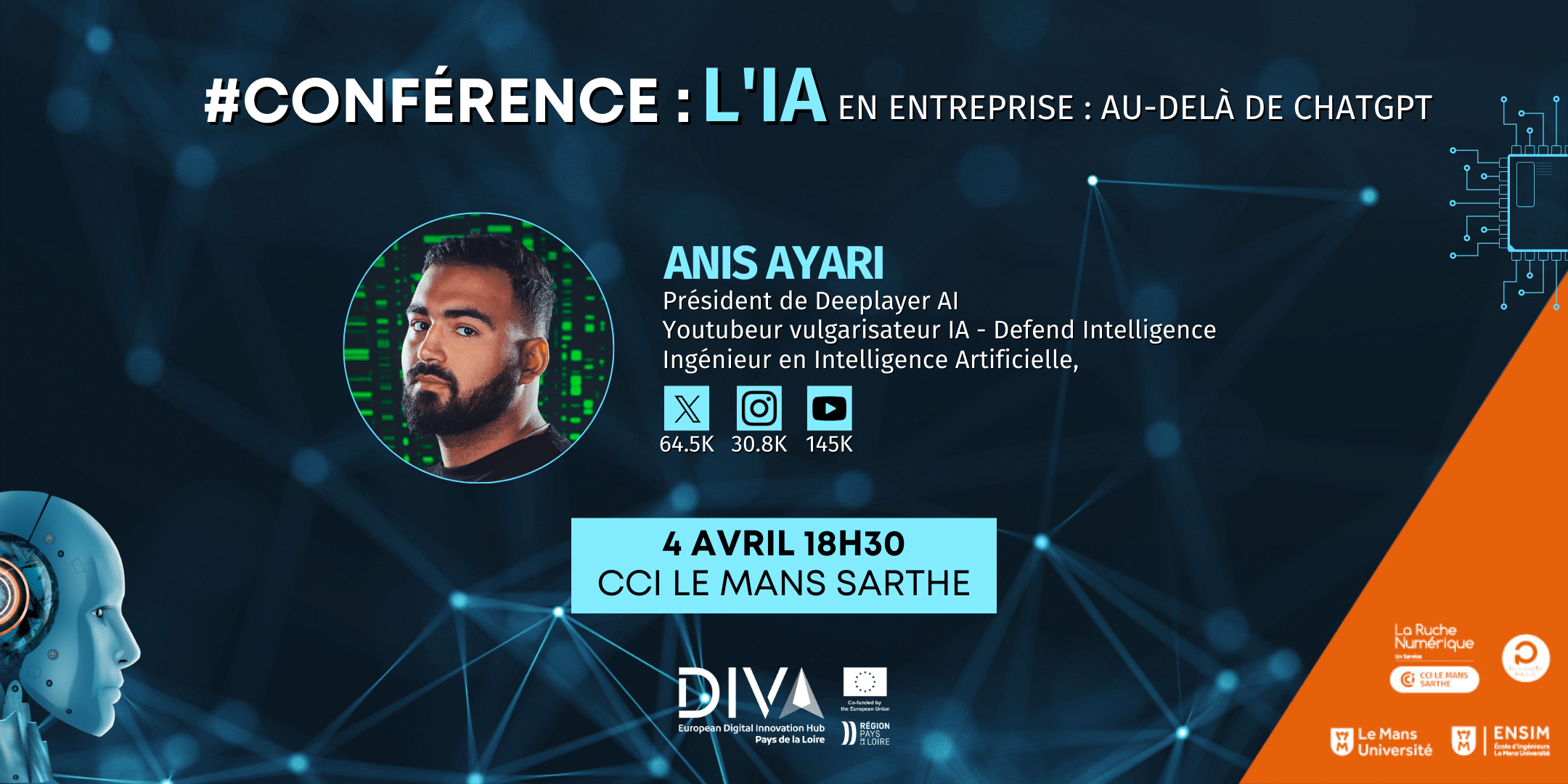 Visuel conférence IA Anis AYARI